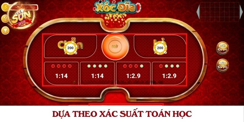 Dựa theo xác suất toán học