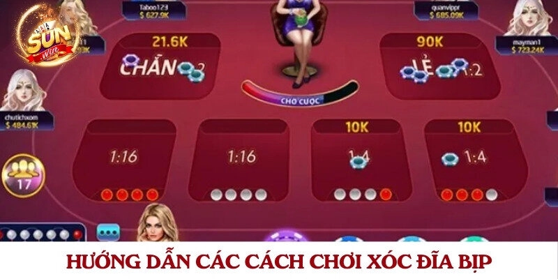 Hướng dẫn các cách chơi xóc đĩa bịp