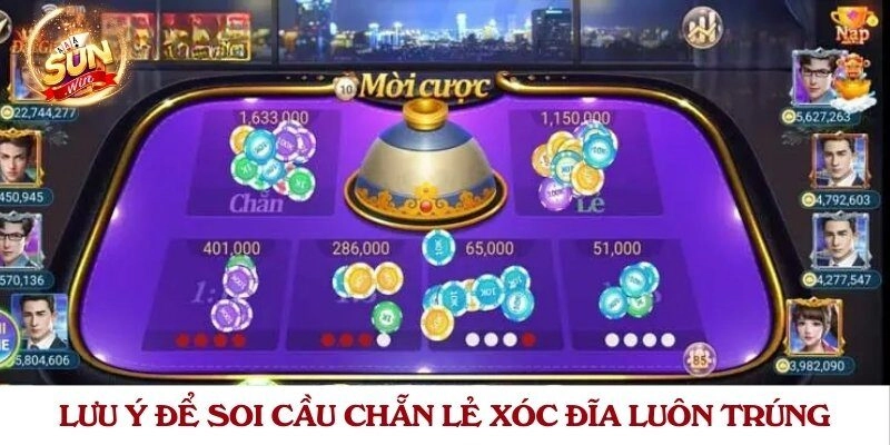 Vài điều cần chú ý trong quá trình soi cầu