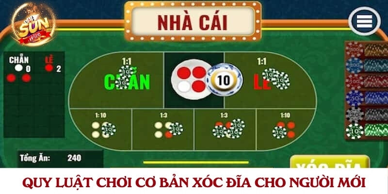 Quy luật chơi cơ bản xóc đĩa cho người mới