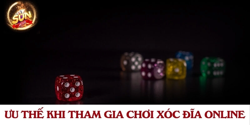Ưu thế khi tham gia chơi xóc đĩa online