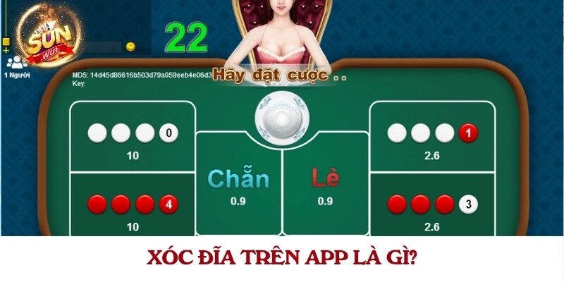 Xóc đĩa trên app là gì?
